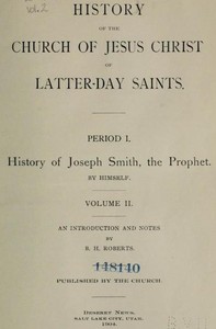Cover of History of the Church of Jesus Christ of Latter-day Saints, Volume 2