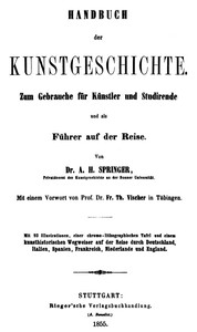Cover of Handbuch der Kunstgeschichte