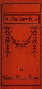 Cover of As the Crow Flies: From Corsica to Charing Cross