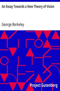 Cover of An Essay Towards a New Theory of Vision