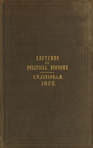 Cover of Four Introductory Lectures on Political Economy
