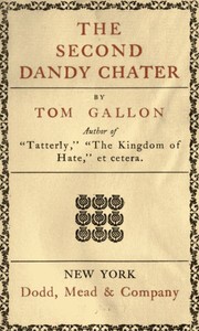 Cover of The Second Dandy Chater