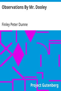 Cover of Observations By Mr. Dooley
