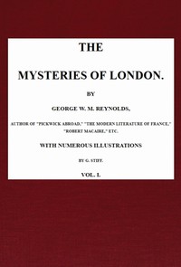 Cover of The Mysteries of London, v. 1/4