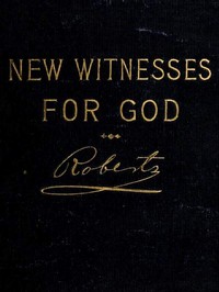 Cover of New Witnesses for God (Volume 2 of 3)