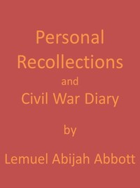 Cover of Personal Recollections and Civil War Diary, 1864