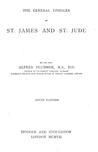 Cover of The Expositor's Bible: The General Epistles of St. James and St. Jude