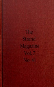 Cover of The Strand Magazine, Vol. 07, Issue 41, May, 1894 An Illustrated Monthly