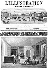 Cover of L'Illustration, No. 1597, 4 octobre 1873
