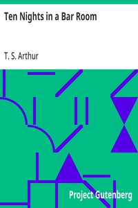 Cover of Ten Nights in a Bar Room
