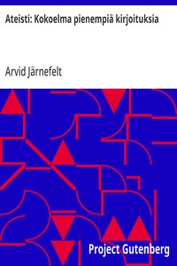 Cover of Ateisti: Kokoelma pienempiä kirjoituksia