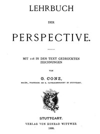 Cover of Lehrbuch der Perspective