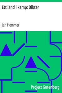 Cover of Ett land i kamp: Dikter