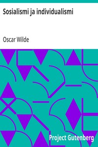 Cover of Sosialismi ja individualismi