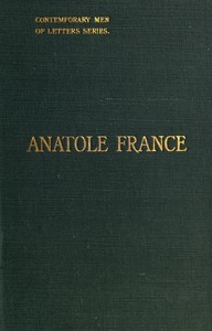 Cover of Anatole France