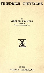 Cover of Friedrich Nietzsche