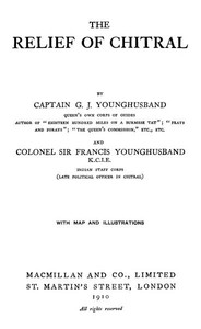 Cover of The Relief of Chitral