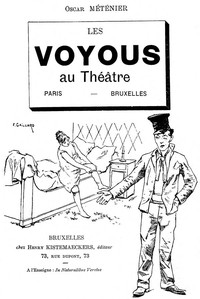 Cover of Les voyous au théâtre (Histoire de deux pièces)