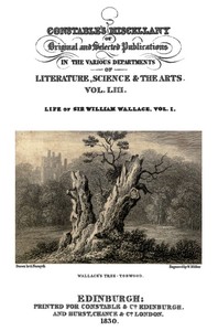 Cover of Life of Sir William Wallace of Elderslie, Vol. 1 (of 2)