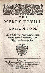 Cover of The Merry Devil of Edmonton