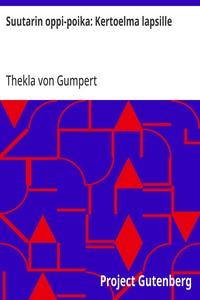 Cover of Suutarin oppi-poika: Kertoelma lapsille