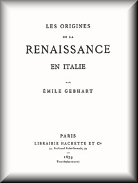 Cover of Les origines de la Renaissance en Italie