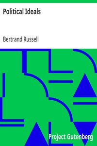 Cover of Political Ideals