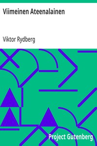 Cover of Viimeinen Ateenalainen