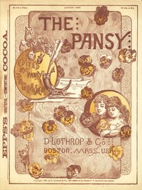Cover of The Pansy Magazine, August 1886