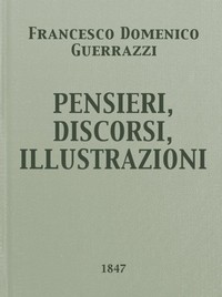 Cover of Pensieri, Discorsi, Illustrazioni