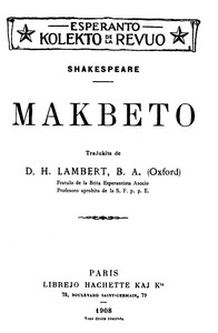 Cover of Makbeto