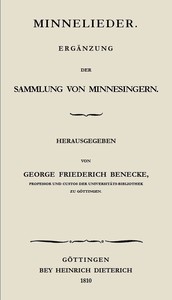 Cover of Beyträge zur Kenntniss der altdeutschen Sprache und Litteratur. Erster Band. Theil 1.