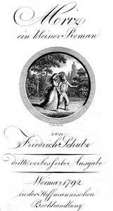 Cover of Moriz: ein kleiner Roman