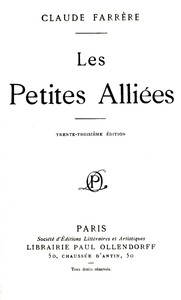 Cover of Les petites alliées
