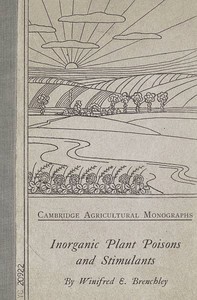 Cover of Inorganic Plant Poisons and Stimulants