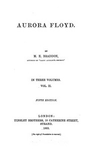 Cover of Aurora Floyd, Vol. 2 Fifth Edition