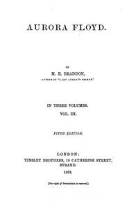 Cover of Aurora Floyd, Vol. 3 Fifth Edition