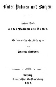 Cover of Unter Palmen und Buchen. Dritter Band.