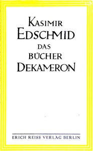 Cover of Das Bücher-Dekameron Eine Zehn-Nächte-Tour durch die europäische Gesellschaft und Literatur
