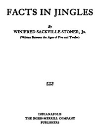 Cover of Facts in Jingles