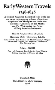 Cover of Farnham's Travels in the Great Western Prairies, etc., part 1, May 21-October 16, 1839