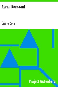 Cover of Raha: Romaani