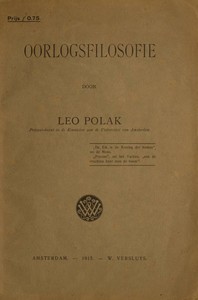 Cover of Oorlogsfilosofie