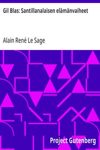 Cover of Gil Blas: Santillanalaisen elämänvaiheet