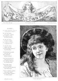 Cover of The Girl's Own Paper, Vol. VIII, No. 359, November 13, 1886