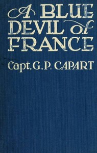 Cover of A Blue Devil of France: Epic figures and stories of the Great War, 1914-1918