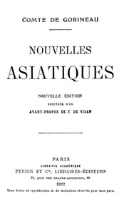 Cover of Nouvelles Asiatiques