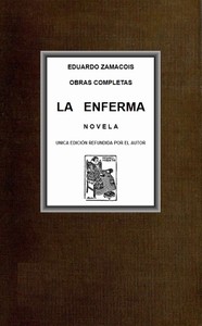 Cover of La enferma: novela