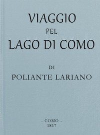 Cover of Viaggio pel lago di Como