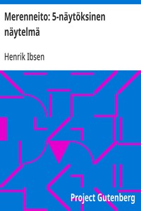 Cover of Merenneito: 5-näytöksinen näytelmä